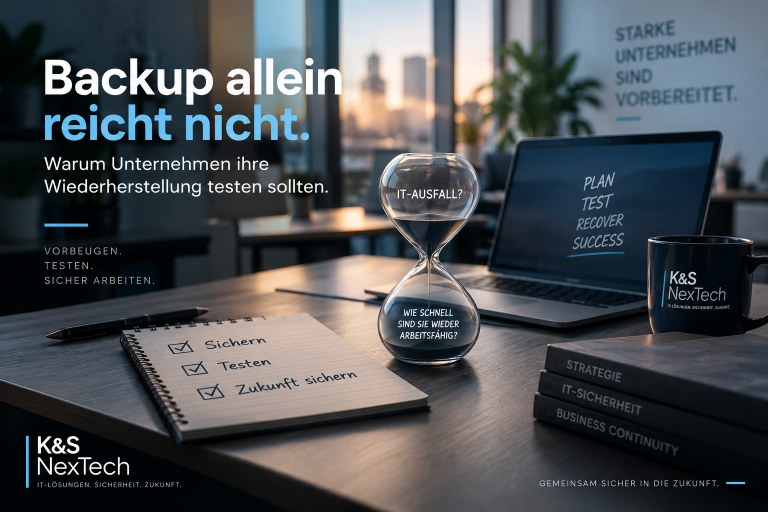 Backup allein reicht nicht – warum Unternehmen ihre Wiederherstellung testen sollten